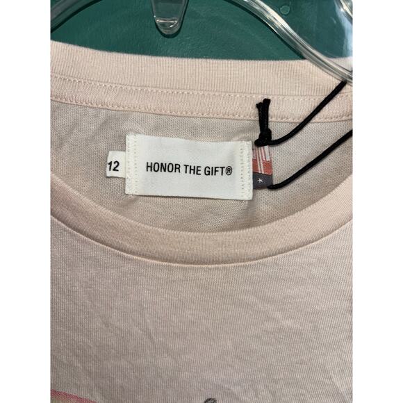 Honor The Gift size 12 Palm T-Shirt in color Stone - Picture 7 of 8